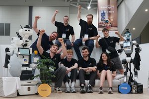 Placed 3rd in @Home Open Platform League, Best Poster Award, Best in Class General Purpose Service Robot preview