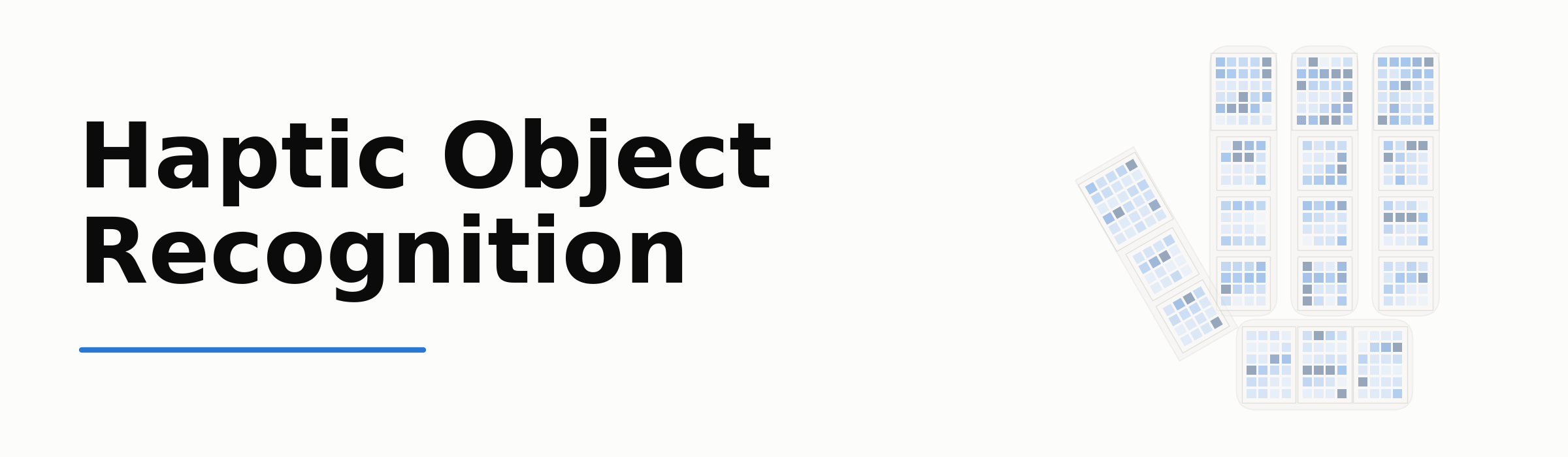 Haptic Object Recognition teaser